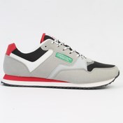 Resim Benetton ® İTHAL Erkek Siyah Gri Spor Ayakkabı BNI-10047 