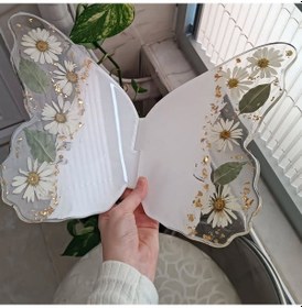 Resim Epoksi Silikon Kalıp Kuran-ı Kerim Kelebek Model Çift Rahle Kalıbı 