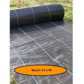 Resim NetBazaars Jut Zemin Kaplama Malzemesi, Çim Çıkarmaz, 0,5X95 Metre 