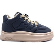 Resim Guja 25k421 Kadın Emoji Süs Detaylı Kalın Taban Sneaker Ayakkabı Siyah Siyah 