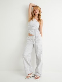 Resim Asimetrik Tek Omuz Üst Askılı Bağlama Detaylı 