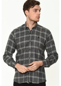 Resim G699 Dewberry Erkek Gömlek-antrasit Antrasit 