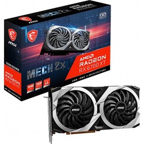 Resim MSI VGA RADEON RX 6700 XT MECH 2x12G OC RX6700XT 12GB GDDR6 192B PCIE 4.0 X16 (3XDP 1XHDMI) 