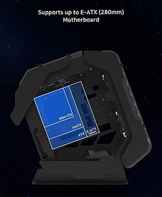 Resim Zalman Z-Machine 500 Premium EATX Midi Tower PC kasası Airflow Showcase, siyah 