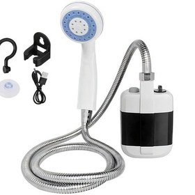 Resim Büro Ev Ofis Banyosu İçin Taşınır Şarjlı Seyyar Başlık Pompa Hortum Duş Seti Diğer 