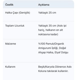 Resim NEVAMATÖLYE El Örgüsü Amigurumi Civciv Bebek Beşiği Dönencesi 