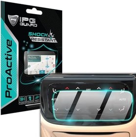Resim Mercedes EQS 450 Klima Gösterge Ekranı 9H Nano IPG ProActive Ekran Koruyucu, Pürüzsüz Cam Bitiş, Duyarlı Dokunmatik Hassasiyet, Ultra Duyarlı Dokunmatik Hassasiyet, Darbeye Dayanıklı 