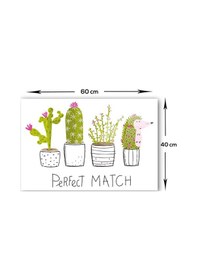 Resim Decorita Cam Ocak Arkası Koruyucu | Perfect Match | 40cm x 60cm 