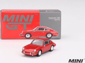 Resim Mini GT 1/64 Porsche 901 1963 Signal Red MGT00695 