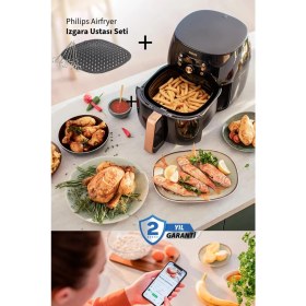 Resim Philips Güvenli Kullanım - Otomatik Kapanma ve Isı Koruması 7.3 L Ultra Geniş Kapasite Xxl Premium Airfryer & Fritöz 2250W 