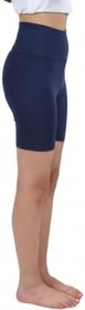 Resim Kız Çocuk Kruvaze Yüksek Bel Okul Koşu Yürüyüş Günlük Casual Yoga Spor Atletik Egzersiz Fitness Kısa Tayt 