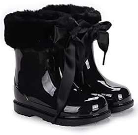 Resim İgor W10258 Bimbi Soft Erkek/Kız Çocuk Yağmur Kar Çizmesi Siyah 20 