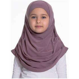 Resim Hürrem Bone Vizon Pratik Hazır Geçmeli Çocuk Tesettür Bone Sandy Kumaş Kendin Vizon 
