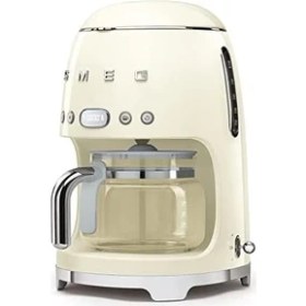 Resim Esmo Home Smeg DCF02CREU Filtre Kahve Makinesi, Krem 