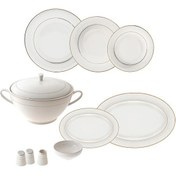Resim Jumbo Nora 60 Parça 12 Kişilik Yemek Takımı 