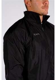 Resim Mets Strike - Unisex Siyah Astarlı Spor Yağmurluk - 60YĞM08 Siyah 