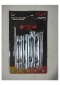 Resim Sosin Kovan Anahtar Seti 6 Parçalı Üstün Kaliteli 