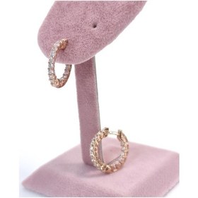 Resim 12 MM SU YOLU HALKA GÜMÜŞ KÜPE 