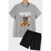 Resim Trendypassion Nasa Şort T-Shirt Eşofman Takımı 
