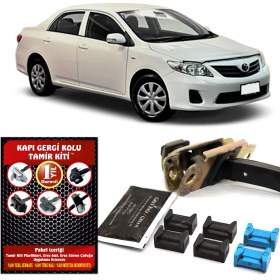 Resim Barrer Toyota Corolla E150 Kapı Gergi Kolu (Limitör) Tamir Kiti (2 Kapı Set) 2007-2012 
