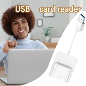 Resim CoverZone USB 3.0 Kart Okuyucu 50cm Kablo Uzunluğu USB 3.0 Kablolu Çoklu Kart Okuyucu Card Reader CF Compact Flash, SD Kart, micro SD TF Card Memory Stick Card Reader ZR779 