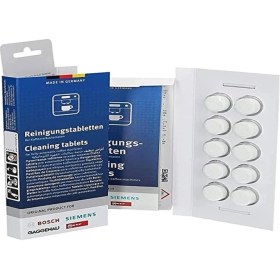 Resim Bosch Kahve Espresso Makinesi Temizleme Tableti 10'lu Almanya Menşeli Yüksek Kalite Temizlik Ürünü 