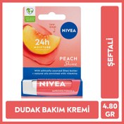 Resim Nivea Şeftali Dudak Bakım Kremi 4,8 gr 