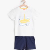 Resim Erkek Bebek Baskılı Pijama 