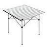 Resim Kamp Ayısı Katlanabilir Taşıma Çantalı Alüminyum XL Kamp Masası - Gri 