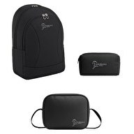 Resim Louisiana Polo 2455 Çanta - Termal Beslenme - Kalemlik - Beyaz Okul Seti 