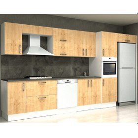Resim Mobilique Safir Tezgahsız Hazır Mutfak 408 CM 