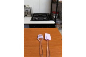 Resim Silikon Fırça ve Spatula Seti - 5 Renk Seçeneği (Isıya Dayanıklı) 