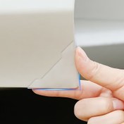 Resim 2 adet Evrensel Araba Kapı Köşesi Bumper Etiketleri, ABS Plastik Koruyucu Çizik Koruyucu Araba Kapıları için, Tüm Araçlar için Uygun, Araç Kapısı Koruma 