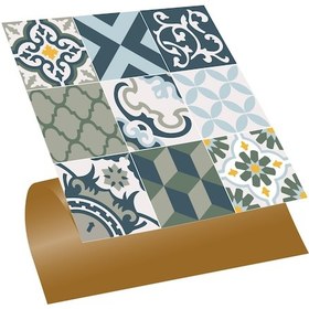 Resim Tink KENDİNDEN YAPIŞKANLI KARMA GREEN DESENLİ PVC KARO 30X30 CM 