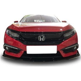Resim Honda Civic (Plastik) Fc5 Turbo Uyumlu Ön Lip 