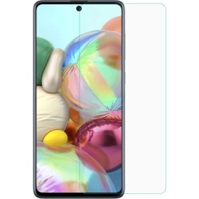 Resim Kzy Samsung Galaxy A71 Temperli Ekran Koruyucu Cam Şeffaf 