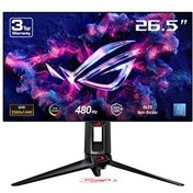 Resim Asus ROG Swift PG27AQDP 26.5" Gaming 2K FreeSync Premium 0.03 MS 480 Hz DP HDMI USB HDR 400 OLED Oyuncu Monitörü 