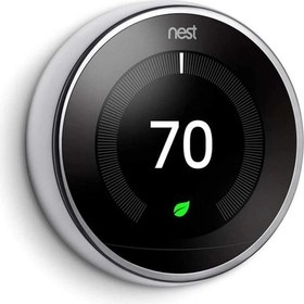 Resim Google Nest Learning Thermostat Gri 