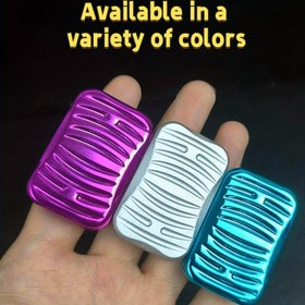 Resim Metal Fidget Slider - Yetişkinler için Manyetik EDC Haptic Oyuncak, Mor, Beyaz ve Mavi Renklerde Mevcuttur, Fidget Eksikliği Aksesuarı | Modern Fidgeting | Pürüzsüz Dokulu 