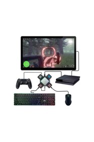 Resim AyShop Oyun Konsolu Klavye Adaptörü Switch 3ad. Çıkışlı Usb - Usb Çoklayıcı 