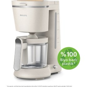 Resim Philips ECO Conscious Edition Filtre Kahve Makinesi 1,2 L, 15 Fincan Kapasiteli, Otomatik Kapanma ve Cam Sürahi 