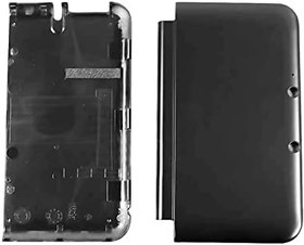 Resim 3DS XL LL Üst/Alt Kapak Plakaları Kabuk Seti Siyah Renk Değiştirme, 3DSXL 3DSLL El Oyun Konsolları ile Uyumlu, Dış Muhafaza Kılıfı A/E Üst ve Alt Kapak Plakası Aksesuarları 