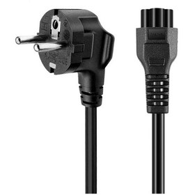 Resim Asus Notebook Adaptör Güç Kablosu 1.2 Mt Yonca Power Kablo Laptop Bilgisayar Kablosu Siyah 