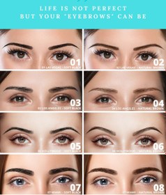 Resim EYEBROW WIG (TÜL KAŞ SETİ) - 08 MIAMI NATURAL BROWN 