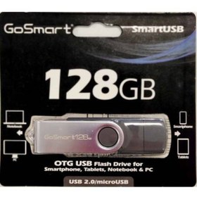 Resim GOSMART 128GB MİKRO SMART USB FLAŞ BELLEK GS-OTGUBG20/128GB 