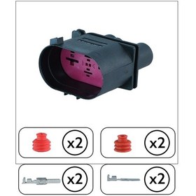 Resim Fan Motor Soketi Dişi 4 Pin Kablosuz 