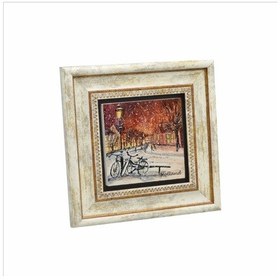 Resim Hollanda Bisklet Görseli Baskılı Taş Tablo 20x20 