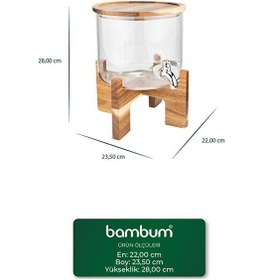 Resim Fonte - Akasya Kapak Ve Standlı Cam Sebil 3.5l 