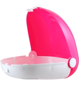 Resim Hsgl Bisiklet Arka Kutu Plastik Pembe Beyaz Cmr Ub KTU-125 