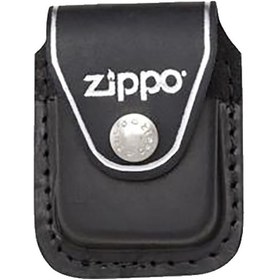 Resim Zippo Deri Kılıf Lpck Ltr Pouch Clip Black 007 